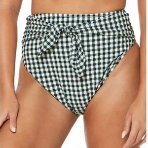 JESSICA SIMPSON COUNTRY SIDE HIGH WAIST TIE BOTTOM: size small; NWT